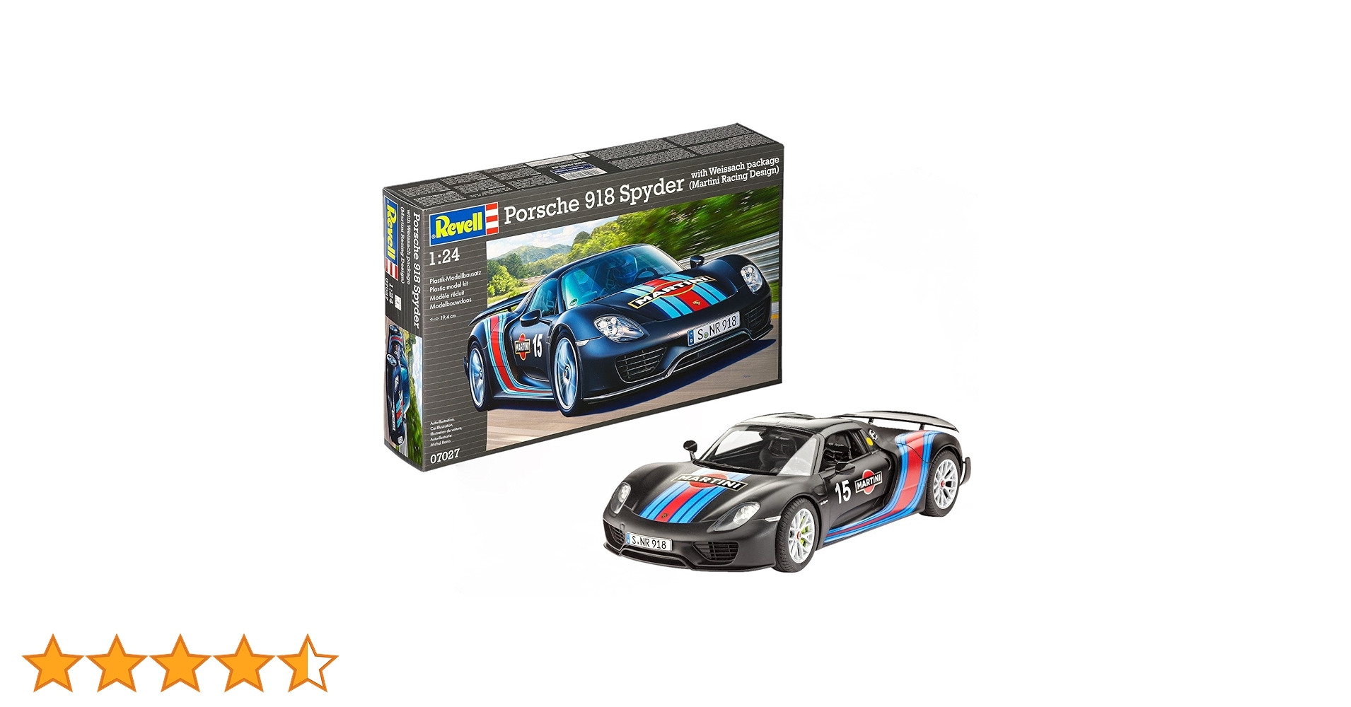 Amazon | ドイツレベル 1/24 ポルシェ918スパイダー 